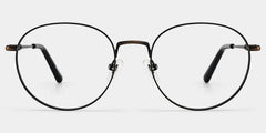 Ian Brown Frame Glasses with Round Frame Online | ZEELOOL