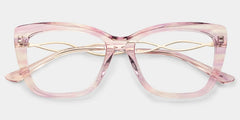 Remi Watercolor Glasses - Women Pink Butterfly Frames | ZEELOOL