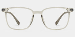 Charles Square Green Glasses with Full Rim | ZEELOOL