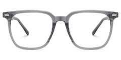Square Grey Eyeglasses Eliza TR-90 Frame Glasses