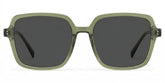 Square Green Eyeglasses- Ember Acetate Frame Glasses
