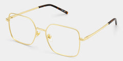 Abigail Tortoise Shell Glasses with Gold Arms for Women in Daily | ZEELOOL
