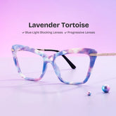 Juliet Cateye Purple TR90 Frame Glasses | Zeelool Optical