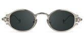 Oval Serena Silver Sunglasses Frames Deals