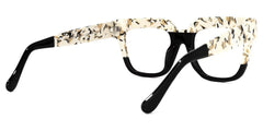 Carolann Square Black Frame Glasses | Zeelool Optical