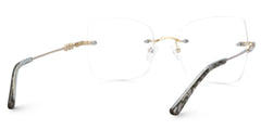 Tierney Designer Butterfly Metal Rimmed Spectacles | Zeelool