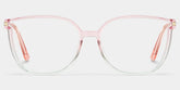 Square Rodz Two-tone Eyeglasses with Clear Frames