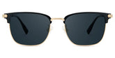 Men's Titanium Eyeglass Frames with Browline Shape