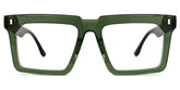 Moreland Rectangle Green Eyeglasses & Glasses Frames