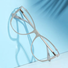 Yomary Cateye Khaki EyeGlasses | Zeelool Optical
