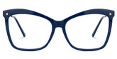 Isaebella Butterfly Blue Frame Glasses | Zeelool Optical