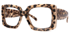 Yael Square Light-Tortoise Glasses | Zeelool Glasses