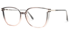 Rodz Square Gray-Pink Eyeglasses and Glasses Frames