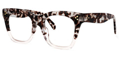 Rectangle Tandy Light Tortoise Frame Glasses | Zeelool