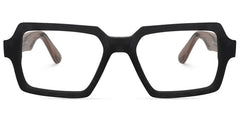 Arthur Geometric Black Eyeglasses and Thin Frames