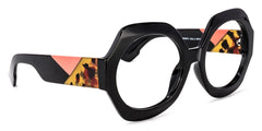 Geoffrey Geometric Black Glasses | Zeelool Glasses