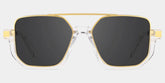 Oromiya Aviator Clear Frame Eyeglasses for Woman| ZEELOOL