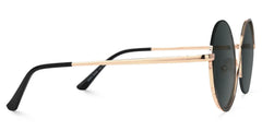 Witch Glasses - Flozif Round Black Frame Sunglasses | Zeelool