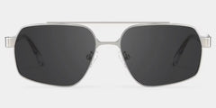 Sterling Eyeglasses in Aviator Silver Frame | ZEELOOL