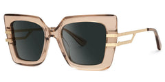 Designer Poutine Sunglasses in Mixed-Material Full-frame