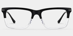 Harper Two-tone Frame Prescription Glasses with Rectangle Shape | ZEELOOL