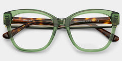 Everest Green Butterfly Glasses | Campus Athleisure Look
