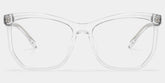 Libby Geometric Clear Eyeglasses & Glasses Frames