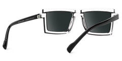 Zephyr Clear Glasses in Cyberpunk Style Sunglasses