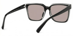 Square Renea Black Glasses deals -Zeelool Glasses
