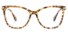 Butterfly-Shaped Spectacles With Shiny Diamond On The Temples