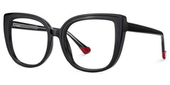 Fenn Cateye Black Glasses