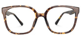 Square Siner Tortoise Glasses deals -Zeelool Glasses