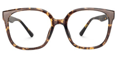 Square Siner Tortoise Glasses deals -Zeelool Glasses