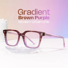 Pagel Purple Thin Frame Eyeglasses | Zeelool