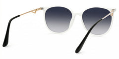 Chanty Round White Thin Frame Glasses | Zeelool Optical