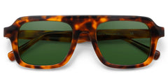 Nomad Rectangle Polarized Sunglasses in Acetate Material