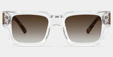 Orson wide rectangle frame glasses Online | ZEELOOL