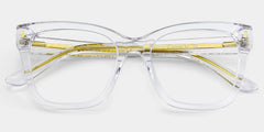 Square Clear Eyeglasses Rory Acetate Frame Glasses