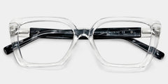 Emery Clear Geometric Artistik Eyewear | ZEELOOL