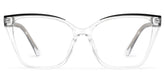 Sienna Clear Butterfly Prescription Glasses | Zeelool