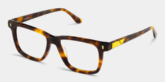 Rectangle Tortoise Eyeglasses- Travis Acetate Frame Glasses