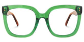 TR90 Ebony Eyeglasses, Ebony Square Glasses -Zeelool Glasses