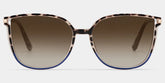 Rodz Tortoise-Blue Eyeglasses with Designer Frame