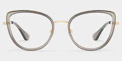 Celine Gray Cat-eye Glasses with Glitter Frames | ZEELOOL
