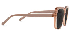 Norah Geometric Beige Sunglasses | Zeelool Glasses