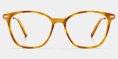 Jessica Tortoiseshell Cat Eye Glasses Frames in Acetate Material | ZEELOOL