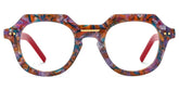 Floral Geometric Eyewear - Jameica on Sale | Zeelool