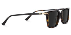 Thin Rectangle Glasses Frames in Tortoise Color