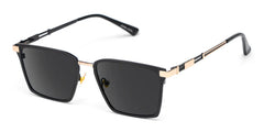 Finn Eyeglasses in Rectangle Black Frame | Zeelool