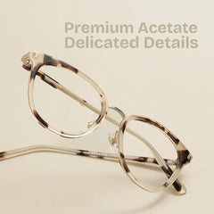 Caden Eyeglasses in Round Tortoise Frame | Zeelool